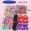 Hair Accessories Girls Set Children Colorful Elastic Bands Baby Cute Headband Kids Hairpins Ponytail Holder Scrunchies Gift