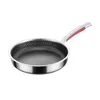 Pans Pan Steel Stainless Steak Mti-Functional Home Wok Honeycomb Omelet Products Non-Stick Pancake 316 Frying Drop Delivery Garden Kit Ot1Dp