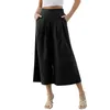 Women's Pants 2024 Fashion All-match Formal Casual Cotton Linen Pocket Cropped Trousers Official Store Ropa De Mujer Pantalones