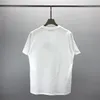 21SS Designer Tide T Shirts Chest Letter Laminerad tryck Kort ärm High Street Loose Overize Casual T-shirt 100% Pure Cotton Tops för män och kvinnor-3xl19