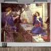 Tapestries John William Waterhouse Artworks The Lady Of ShaloTapestry Wall Hanging Oil Paintings Home Decoration Aesthetic