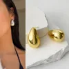 Pendientes colgantes Bilandi de latón con forma de gota de agua vacía para mujer, joyería Punk, regalo de fiesta, vestido de espectáculo, diseño de moda 2024