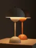 Nordic Retro Mushroom Table lamp with USB Plug Touch Control Desk Lamp Home Bedroom Bedside Night Light LED Table lamp 240131