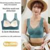 BH's Sexy Top Vrouw BH Dun Ijs Zijde Grote Maat Bralette Push Up Lingerie Soft Cup Latex Ondergoed Slaap Yoga Fitness Sportvest