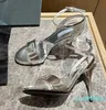 Designer -2024 Evening shoes 9cm women high heeled Luxury sandal