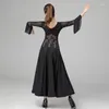 Stage Wear Ballroom Dance Dress For Women Competition Dresses Standard Dancing Clothes Waltz Tango Foxtrot Flamenco