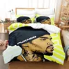 Bedding Sets Chris Brown Set Single Twin Full Queen King Size Bed Aldult Kid Bedroom Duvetcover 3D Print Anime Sheet