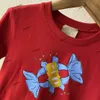 2024 Kinder Sommer T-Shirts Designer T-Shirts Jungen Mädchen Mode Buchstaben Mosaik bedruckte Tops Kinder Casual Trendy T-Shirts mehr Farben Luxus Tops 3A Qualität mehr Stil