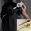 Headwear Accessories Gothic Black White Snake Hair Stick Jewelry Hairpin punk Style Hair Clip Women Fashion Headwear Party Hair Accessories