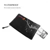 Storage Bags Files Document Bag Passport Tickets Safety Protection Waterproof Organiser Zipped Black Fire Resistant Fireproof