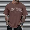 メンズTシャツ夏の男性ビーチTシャツブラウスリトルツリープリントシャツ服ブラウス半袖Oネックトップクラシックグラフィックティー