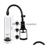 Inne produkty zdrowotne Pump Toys Penis for Men Masturbator Penel Extender 230719 Downiska Dhnkb