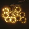 Party Decoration 3m 100/200/300LED Curtain String Light Garland Wedding Decorations Table Bachelorette Birthday Ramadan Easter Home Festoon