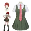 Anime Women Dress Danganronpa Girls Koizumi Mahiru Uniform Cosplay Costumes Q0821323L