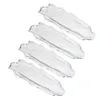 Plates 4 Pcs Halloween Tools Appetizer Serving Plate Plastic Corn Dishes For On The Cob
