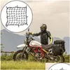 Car Organizer 1Pc Durable Bike Latex Lage Net Motorcycle Fuel Tank Mesh Cargo Drop Delivery Mobiles Motorcycles Interior Accessories Dhgmw