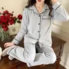 Women's Sleepwear Autumn And Winter Explosion Models German Fleece Pajamas Women Senior Sense Cardigan Casual Comfortable Outside Home Wear