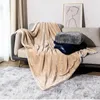 Dekens Winter Warm Sherpa Fleece Deken Dubbele Lagen Dikker Flanellen Bed Voor Slaapkamer Reizen (150x200cm)