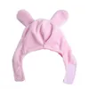 Abbigliamento per cani Cappello per animali regolabile Peluche Simpatico maiale a forma di gatto Copricapo invernale Costume Piccolo gattino per il calore