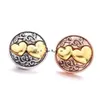 CLASPS HOOKS Mixed New Snaps Jewelry Angel Wings Love Heart Metal Snap Button Fit 18mm Armband Button Necklace For Women Men Dro Dhjln LL