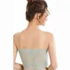 Bras Waist Tummy Shaper Women Floral Lace Strapless Tube Top Bandeau Girls Seamless Stretchy Chest Wrap Bra Solid Color Bottoming Underwear Bralette YQ240203