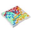 Jogo de estratégia Blokus Desktop Praças Educacionais Brinquedos Board Cube Puzzle Fácil de Jogar Para Crianças Crianças Série Indoor Party Gift 240202