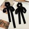 Fermagli per capelli Fasce per bowknot Nastro lungo Cerchietto per capelli Corda per capelli Design piccolo e delicato 2024 Accessori da donna alla moda