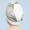 Towel LILYSILK Silk Fast Drying Hair Hats Pure 100 Functional Bath Cap Microfiber Solid Accessories