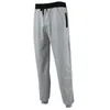 Herrbyxor mitt i midjan solid manlig casual jogging sportbyxor elastiska slacks fickor snörning spöke andlig ropa hombre