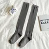 Mulheres meias meias femininas Ultrathin Soft respirável estilo japonês longa para 2024 Fashion Ladies Knee High Plain