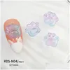 Nail Art Dekorationen 30 Stück Bären – süße Charms Teile für Nägel 3D transparente Strasssteine Zubehör DIY Design Maniküre Drop Deliver Otobb