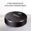 USB Şarj Robot Vakum Süpürge Touch Auto Supping Powerful Emme 3 In1 Pet Saç Ev Kuru Islak Nefesli Otomatik Temizlik Robot1226L