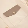 Cardigã de pescoço de algodão de algodão feminino Design assimétrico Design 3D Sleeve Styling Fashion Shirt confortável