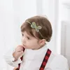 헤어 액세서리 2024 5pcs/set baby girls headbands 부드러운 꽃 활 나비 헤어 밴드가 태어난 유아용 유아를위한 활