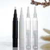 Opslagflessen 5 ml lege nagelolie met borstel transparante twistige cosmetische container lipgloss buis