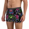 Cuecas homem mexicano floral folk padrão boxer briefs shorts calcinha macia roupa interior polonês flores étnicas humor masculino