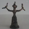 Dekoracyjne figurki Grecji postacie wążą żywicę bogi