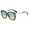 New Fashion Square Large Frame Korean Edition Trendy Driving UV Protection Solglasögon