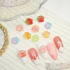 Décorations d'art d'ongle 30 pcs ours - pièces de charmes mignons pour ongles 3D strass transparents accessoires bricolage design manucure goutte livrer otpmh