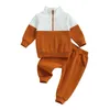 Kläder set mababy 6m-5y småbarn spädbarn barn baby flicka pojke kläder lång ärm toppar byxor barn outfit hösten vår casual tracksuit