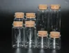 Flessen 100PCS 37 50mm 30ml Glas Met Kurk Ambachten Potten Huwelijkscadeau Lege Spice Containers