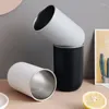 Tasses Tasse à café avec couvercle 300 ml tasse en acier inoxydable isolée Portable thermique Ins étanche bière gobelet bouteilles d'eau Drinkware