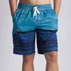 Pantaloni da spiaggia per maschi pantaloni da spiaggia estiva stampata capris sports board tronks uceer