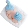 10 pz Candele per feste per bambini baby shower bomboniere regaloSleep Baby Senza fumo per bambini Decorazione di compleanno carina 240122