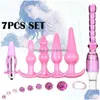 أدوات العناية بالبشرة الأخرى nxy varrators 7pcs bdsm مجموعة هزاز للنساء dildos حبات الشرج بعقب قابس adt ألعاب الأزواج البظر المشجعين ex dhkzs