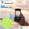 Araba GPS Aksesuarları Anti Kayıp Etiket Anahtar Bulucu Bluetooth Cep Telefonu Cüzdan Torbaları Pet Tracker Mini Bulucu Uzak Deklanşör Uygulaması Kontrolü iOS ZZ