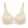 Soutien-gorge sans bretelles pour femmes, pour gros seins, contour à armatures, couverture complète multidirectionnelle, grande taille invisible D DD E F G H