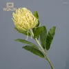 Fiori decorativi WQNJIN Simulato grande ago pad fiore imperiale plastica decorazione della casa soggiorno pianta finta