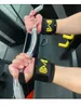 1 paar Gewichtheffen Druk Pols Wraps Brace voor Powerlifting Sterkte Cross Training Bodybuilding Gym Workout 240122