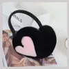 Protetores de orelha genuínos de pele de coelho Rex Earflap Moda Flush Mulher Coelho Fur Earmuff Presente Bonito Ear Warmer Inverno